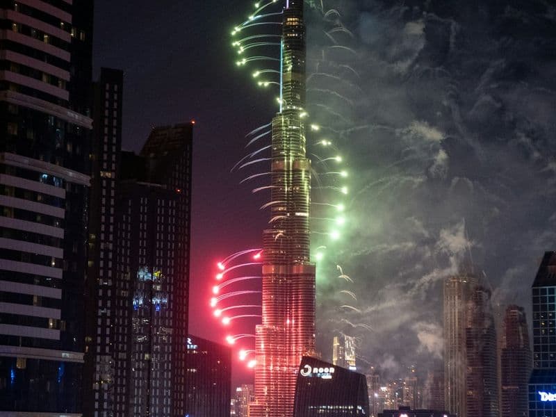As the New Year Comes in Dubai